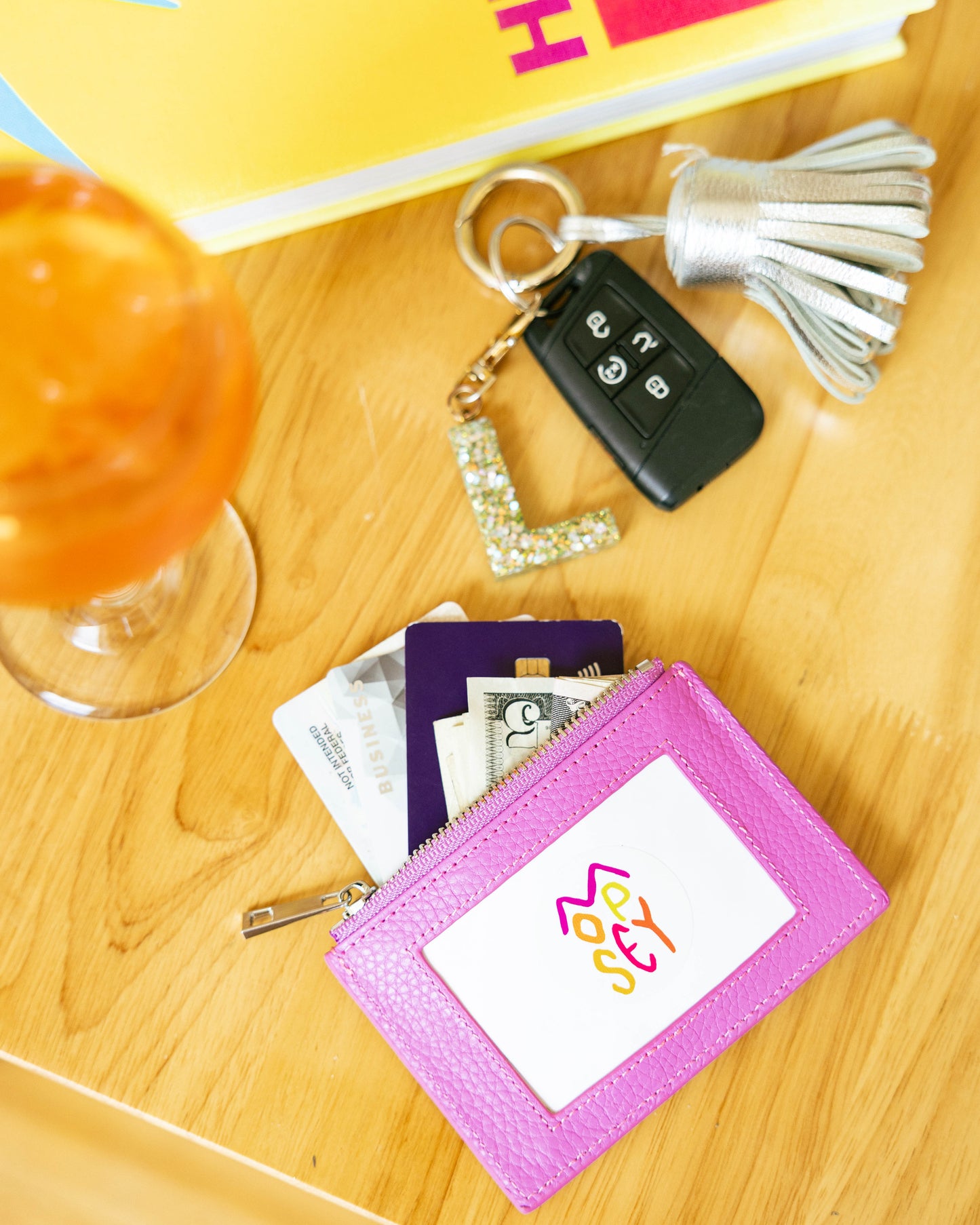 Mopsey Magenta Everyday Wallet