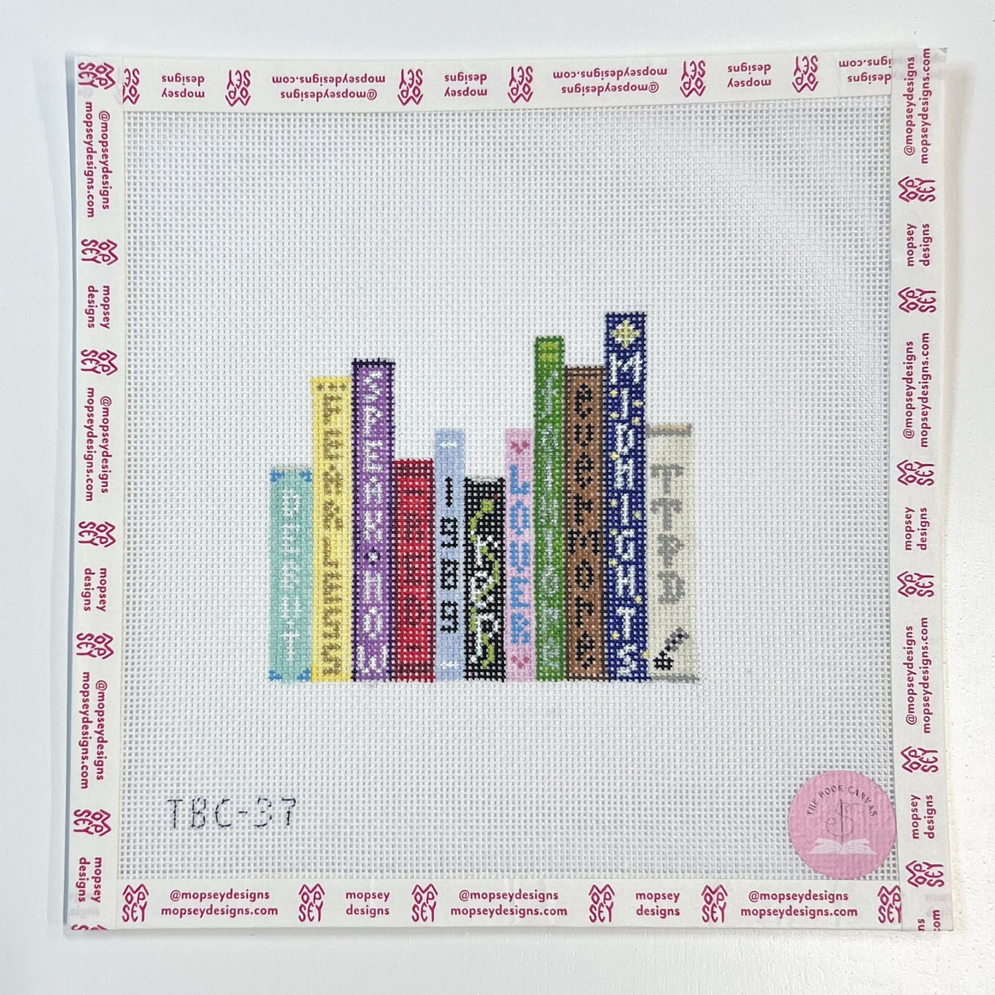 The Book Canvas: Pop Album Stack