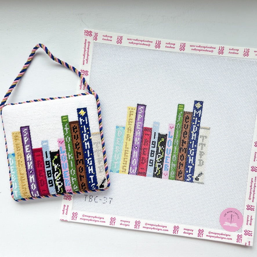 The Book Canvas: Pop Album Stack