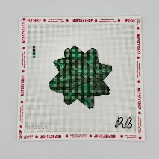 Holiday Bow Green