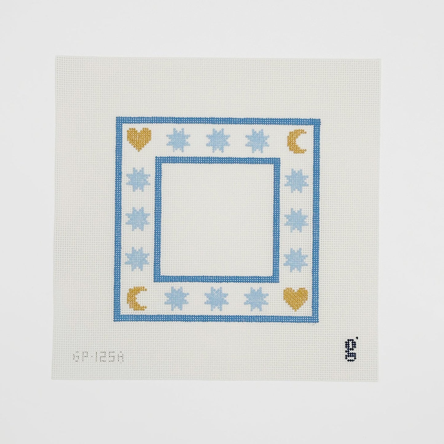 Moon & Stars Frame - Blue