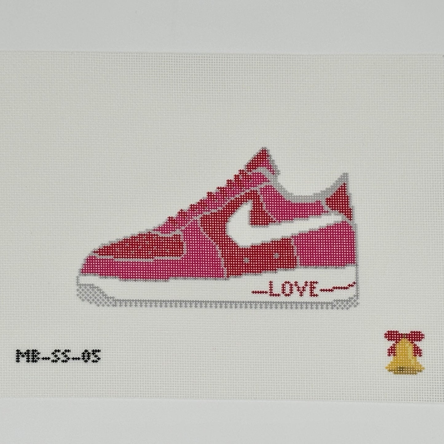 Ma Belle: Pink & Red Love Sneaker 18