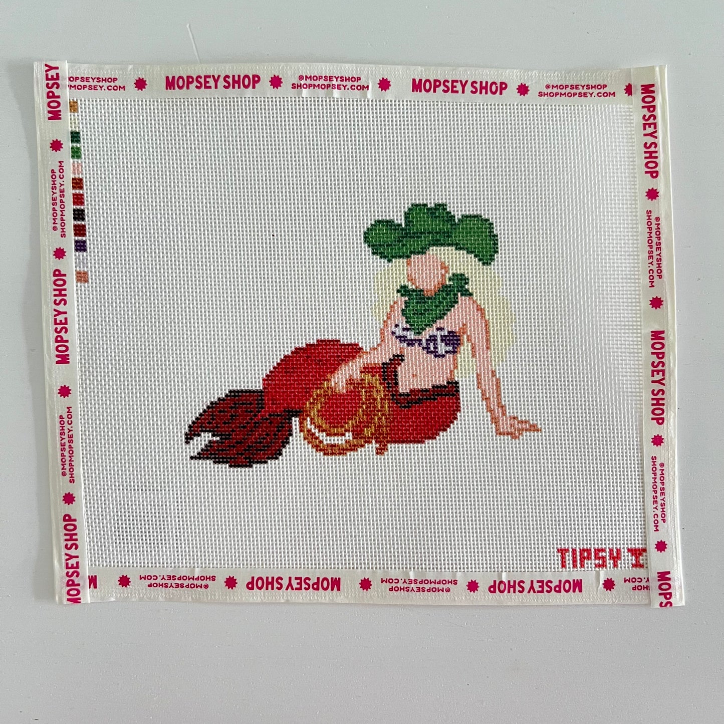 Maroon Cowgirl Mermaid