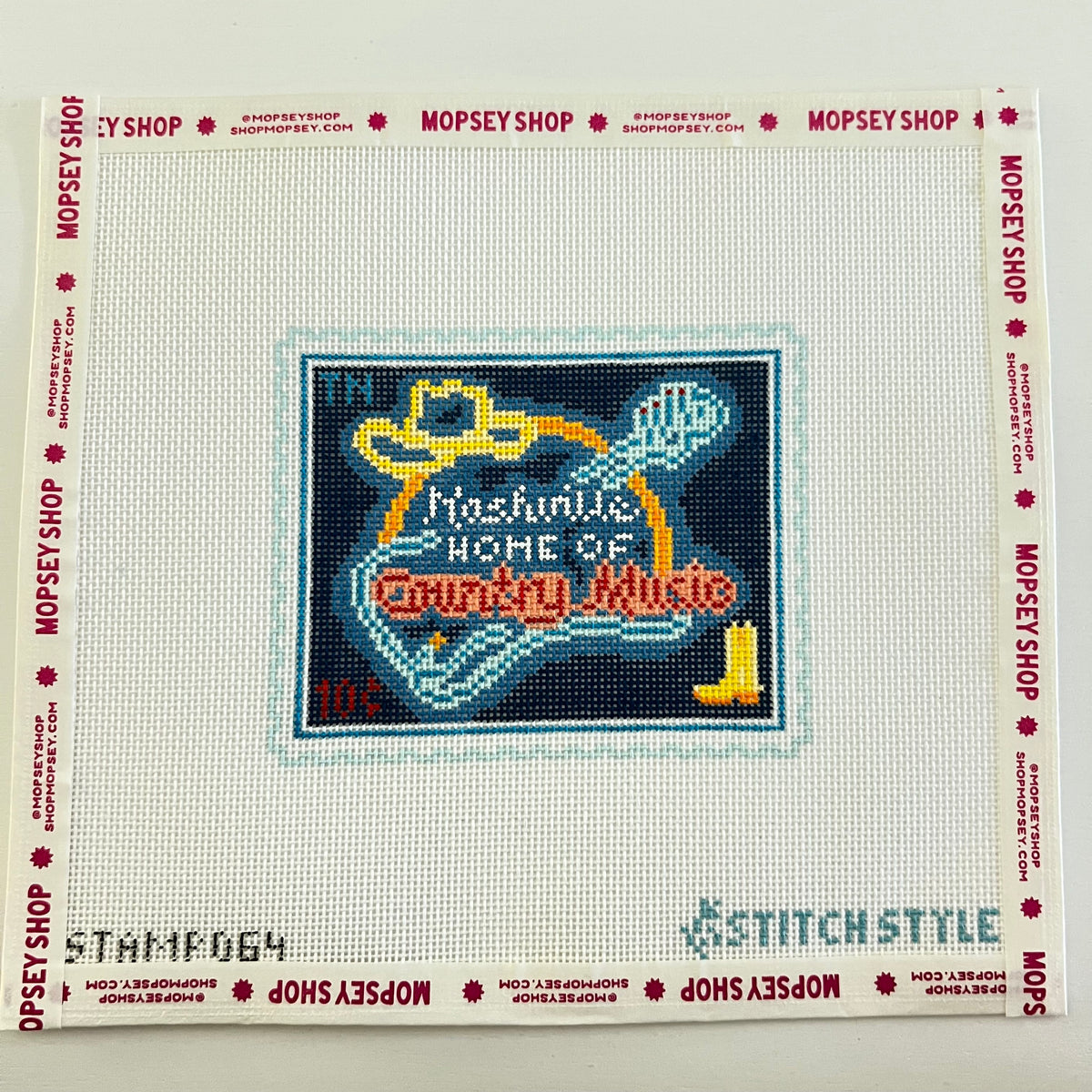 Nashville Travel Stamp