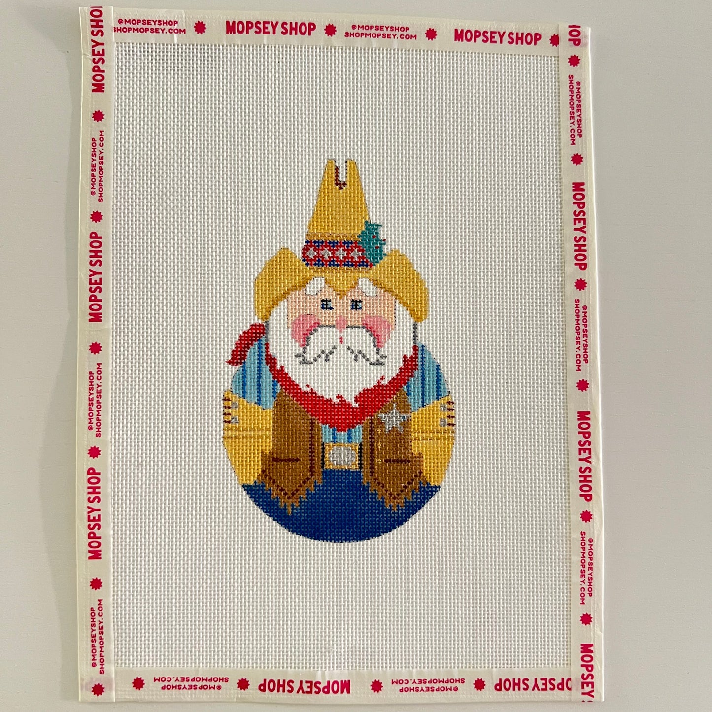 Roly Poly Sheriff Santa