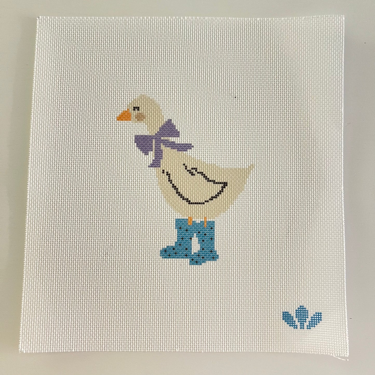 Ducks in Boots (Purple and Blue)
