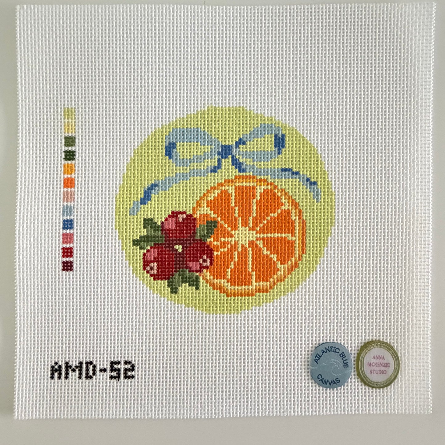 Orange & Cranberry Bow Round