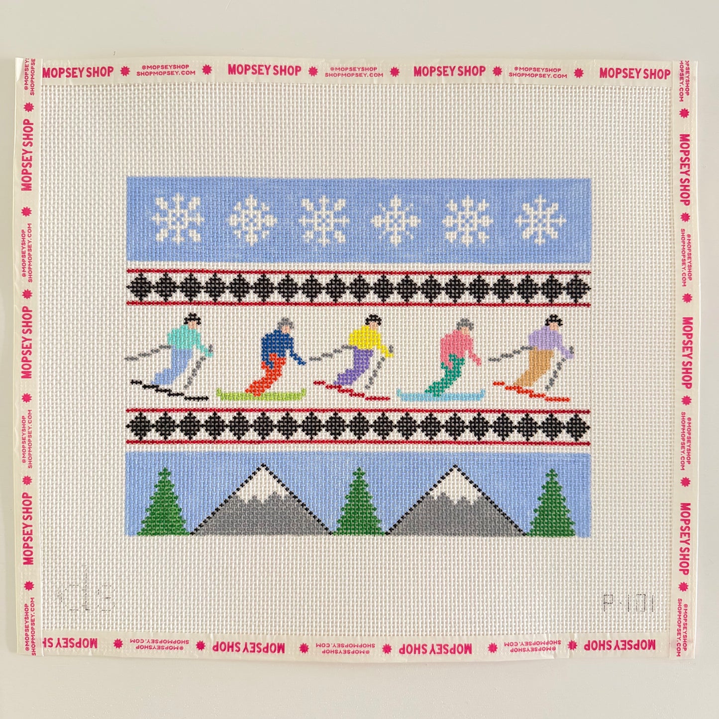 Skier & Snowboarder Pillow