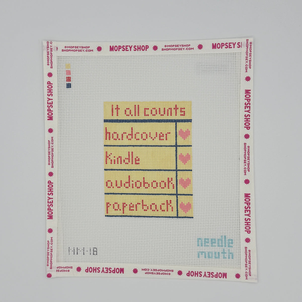 Needlemouth Studio Library Card