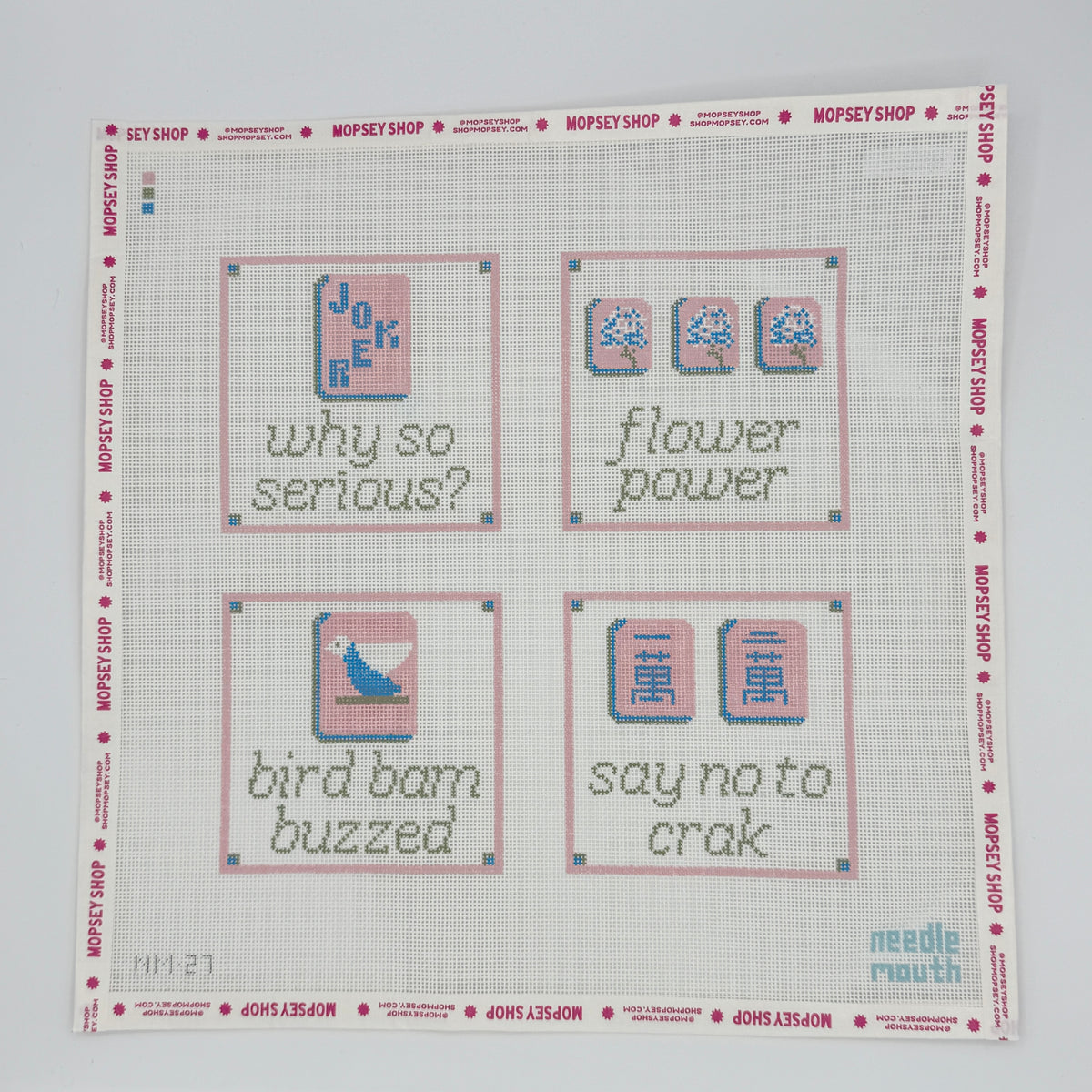 Needlemouth Studio Mahjong Coasters