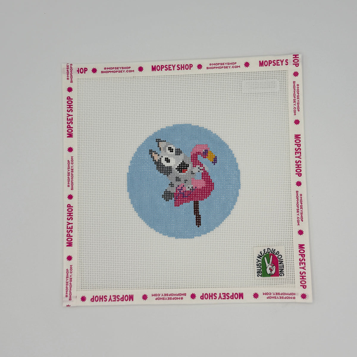 2 Busy-Needlepointing: Crazy Cousin