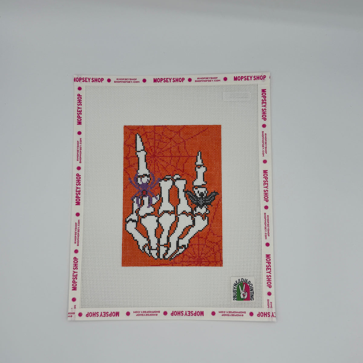 2 Busy-Needlepointing: Spooky Rockin'