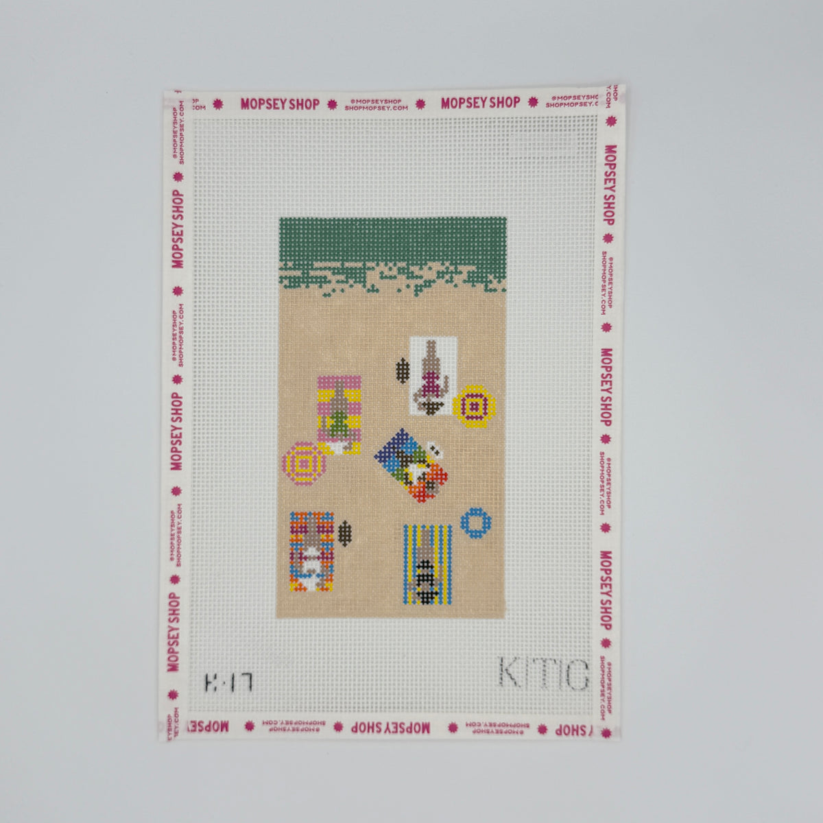 KTG Needlepoint: Beach Sunnies