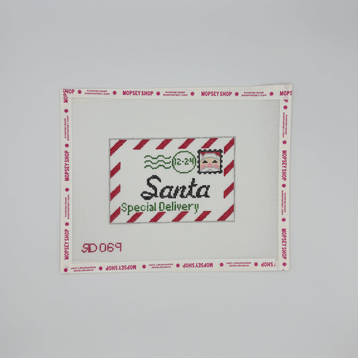 Rachel Donley Needlepoint Designs Mini Santa Letter