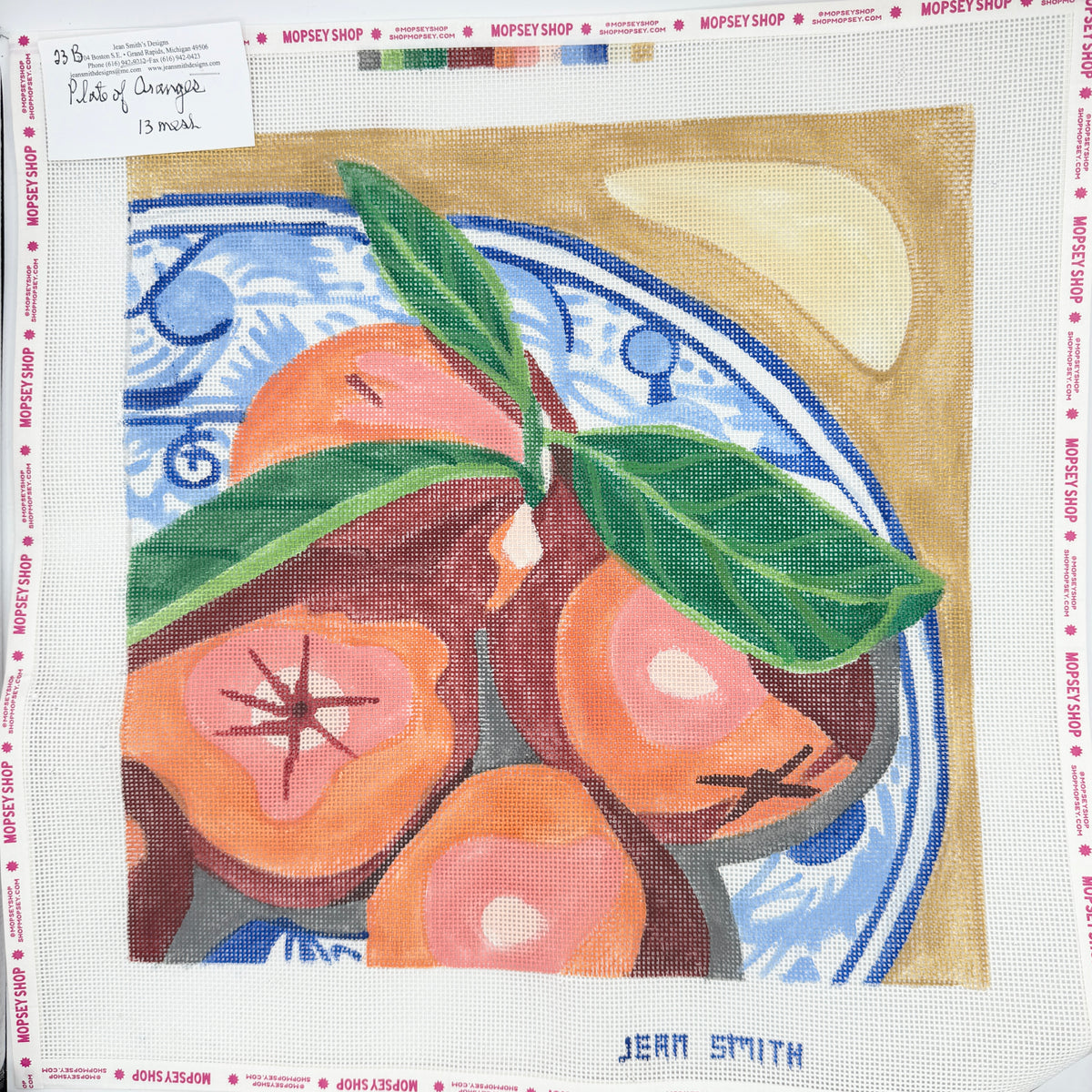 Plate of Oranges