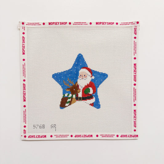 Rudolph & Santa Star