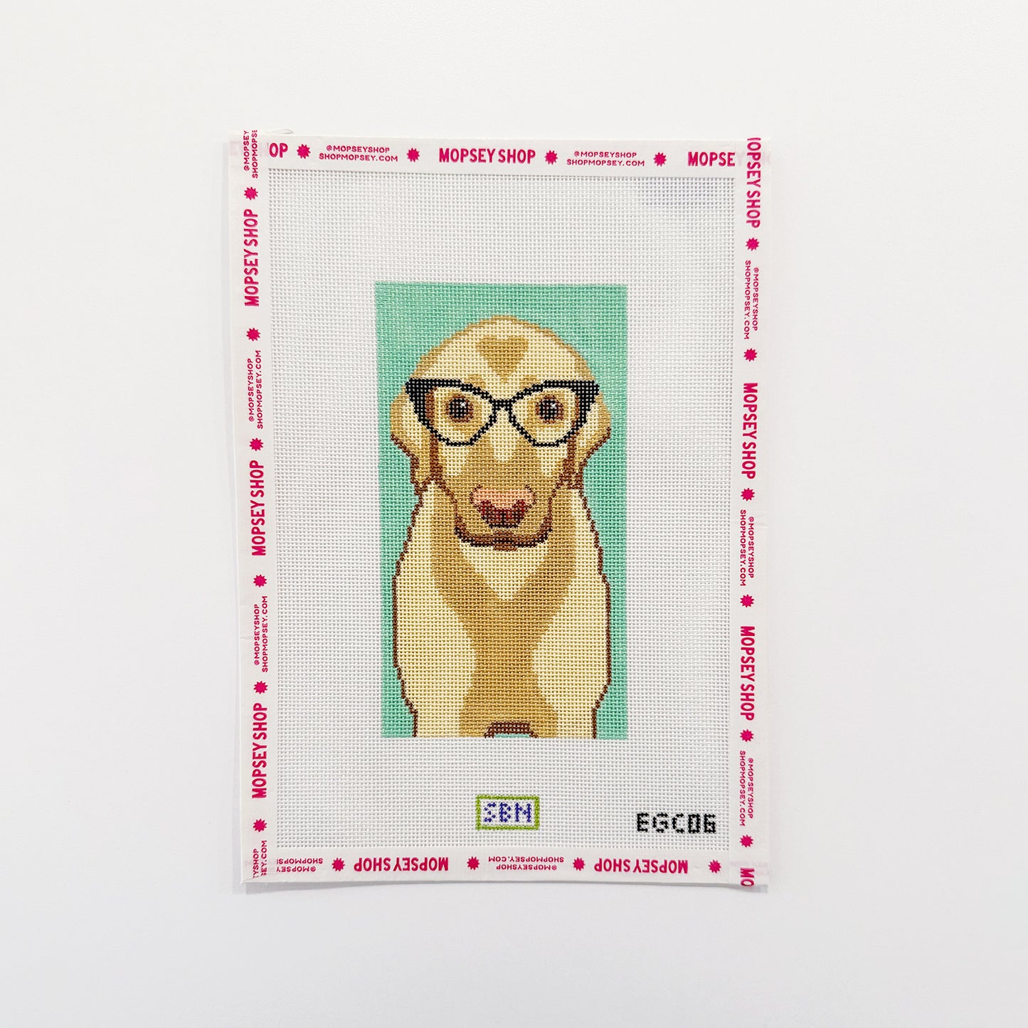 Yellow Lab with Glasses