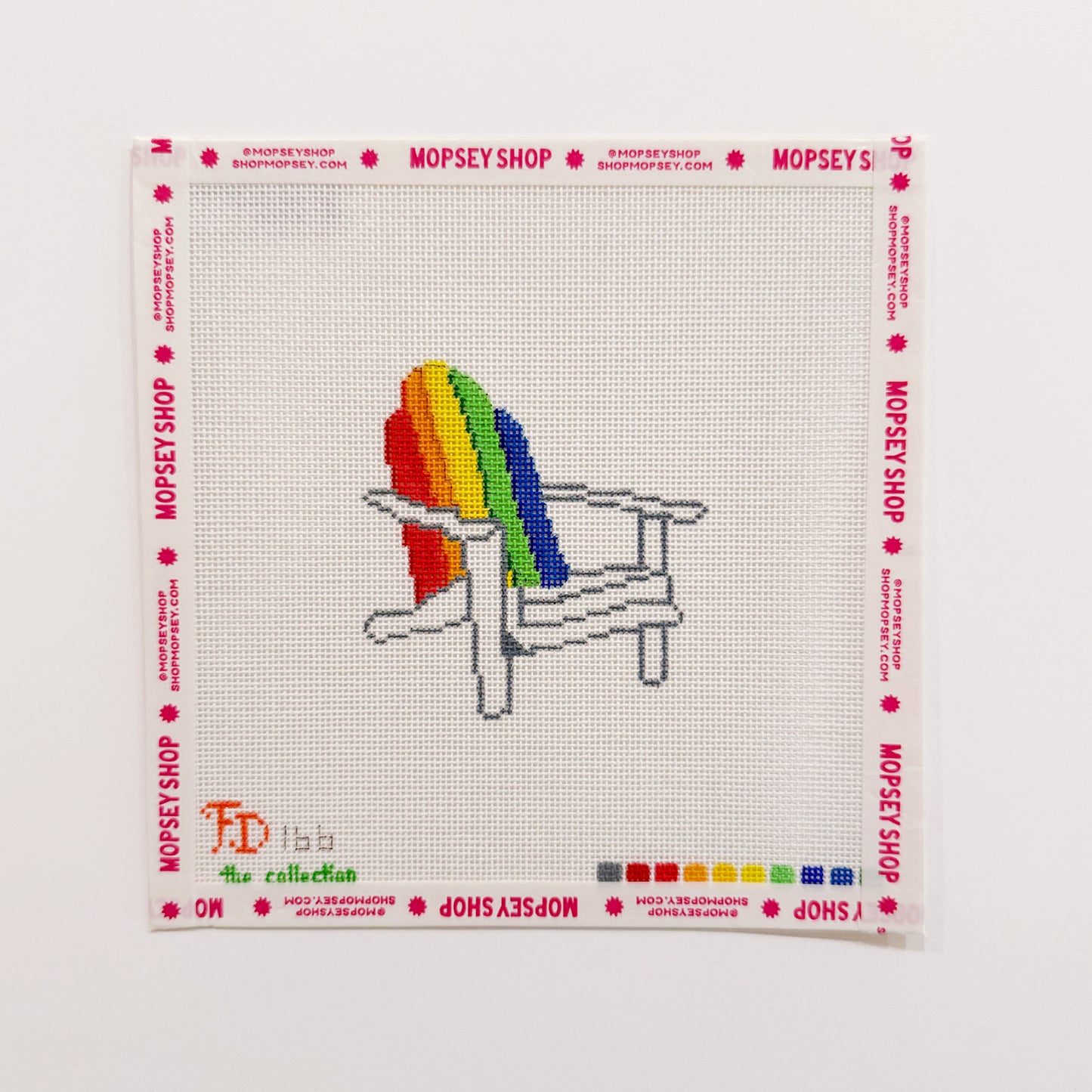 Rainbow Adirondack Chair