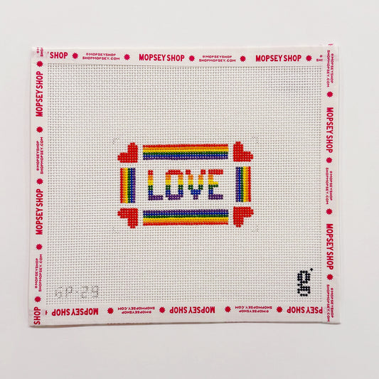 Rainbow Love Mini Sign