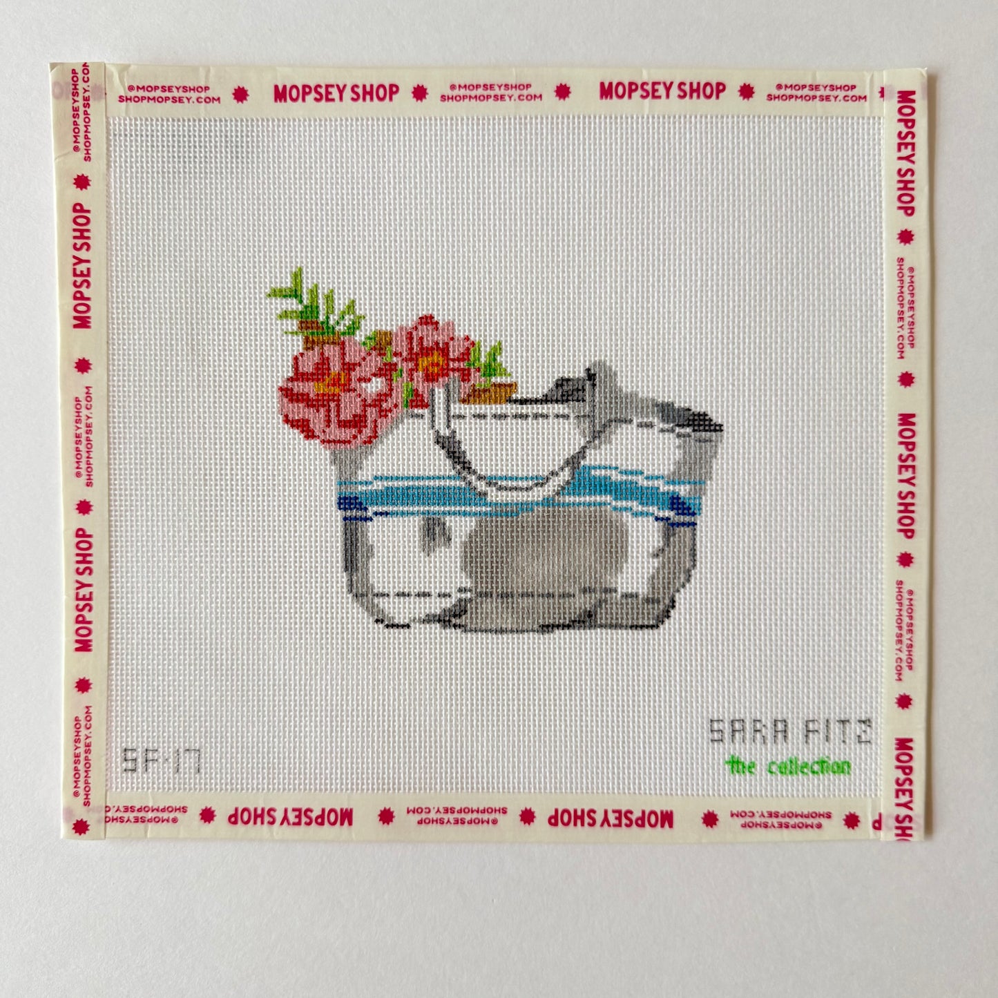 French Striped Tote