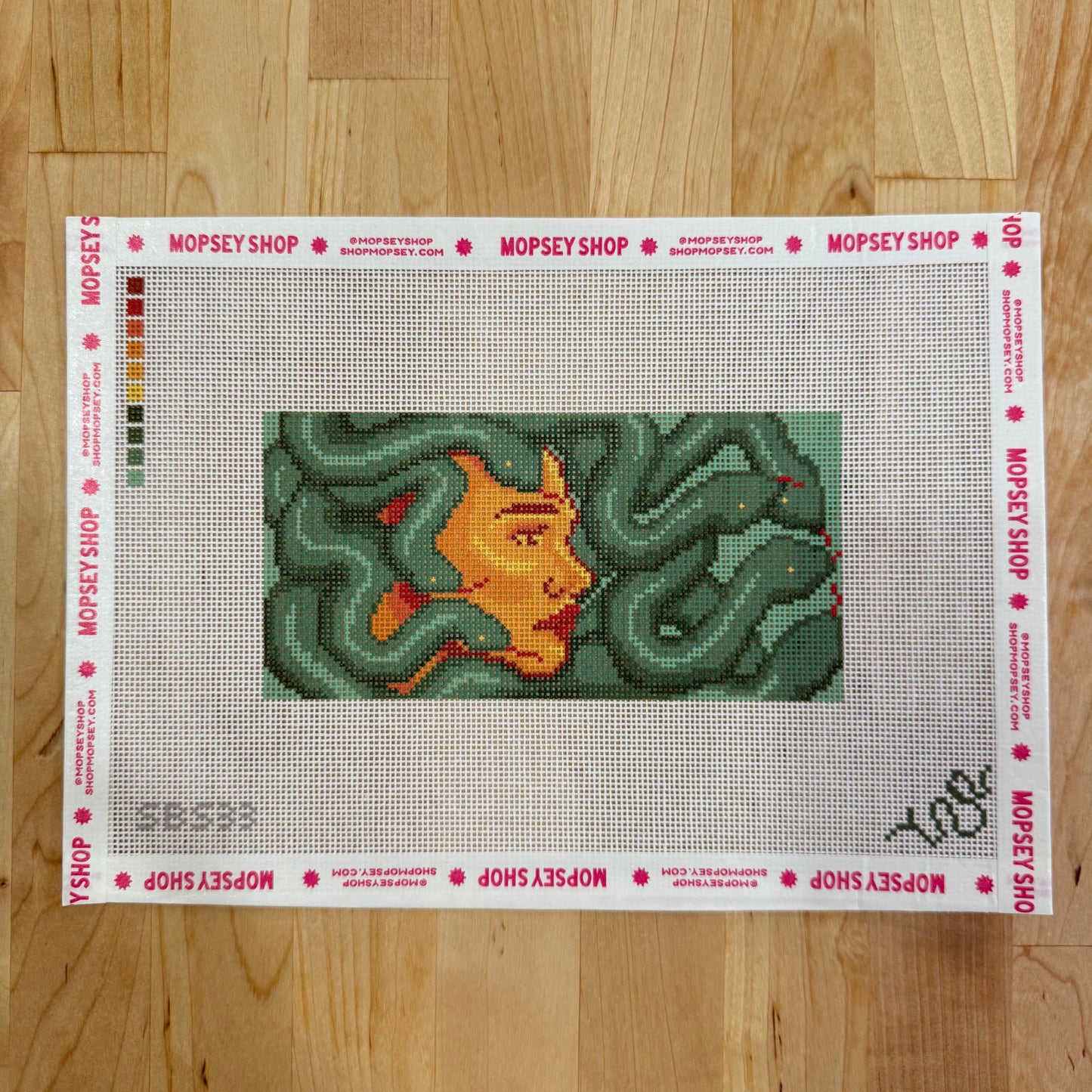 Medusa (Teal & Orange)