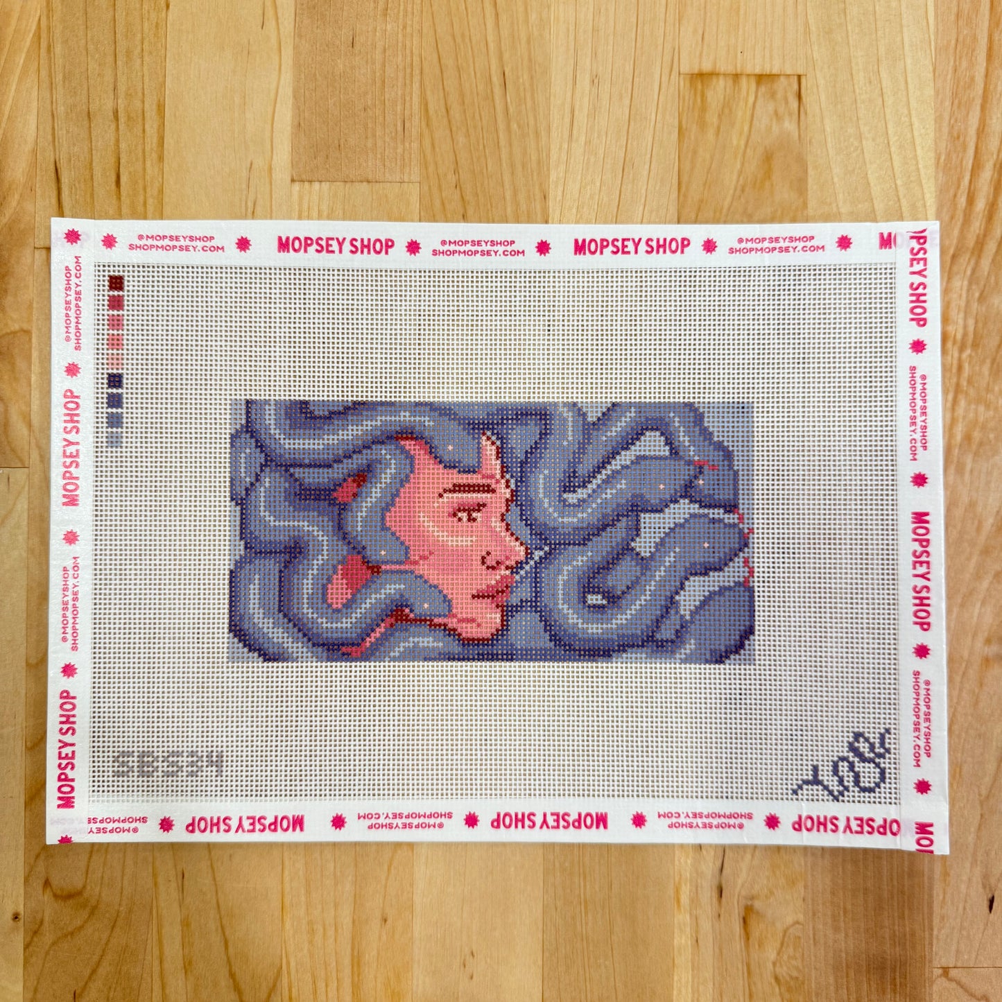 Medusa (Blue & Pink)