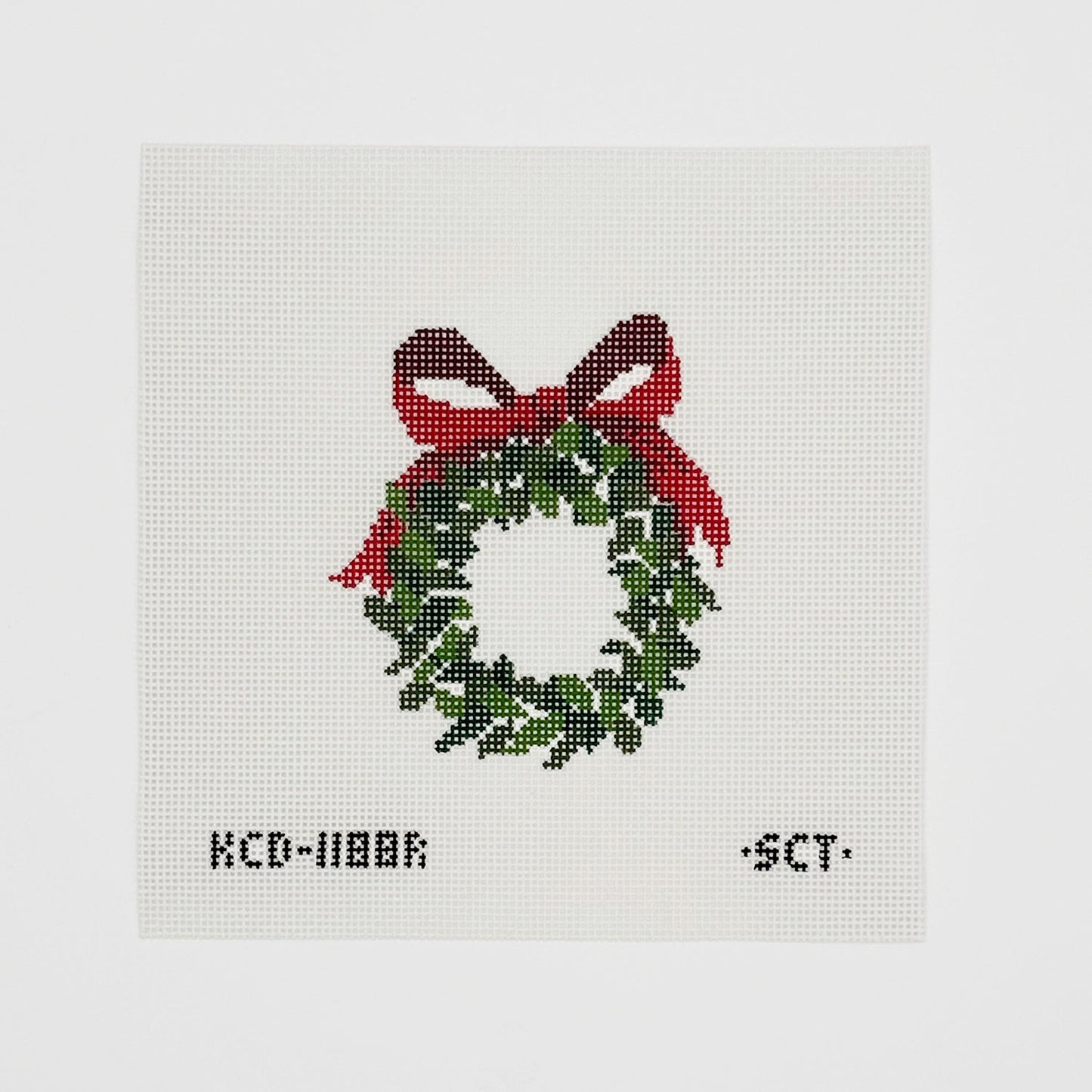Red Bow Wreath