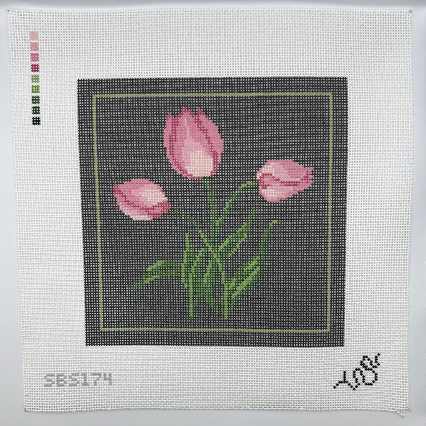 Dark Floral Tulip