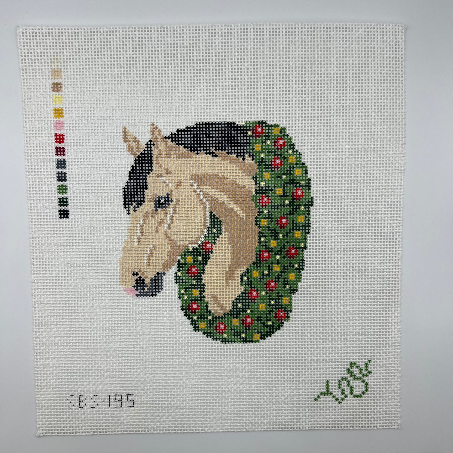 Buckskin Christmas Horse