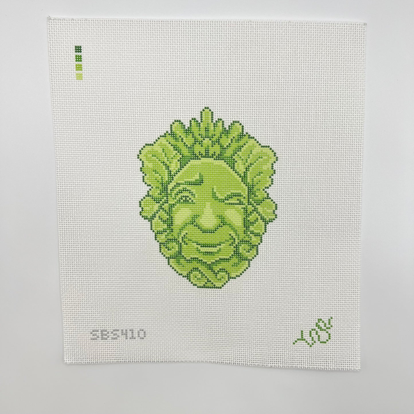 Winking Green Man
