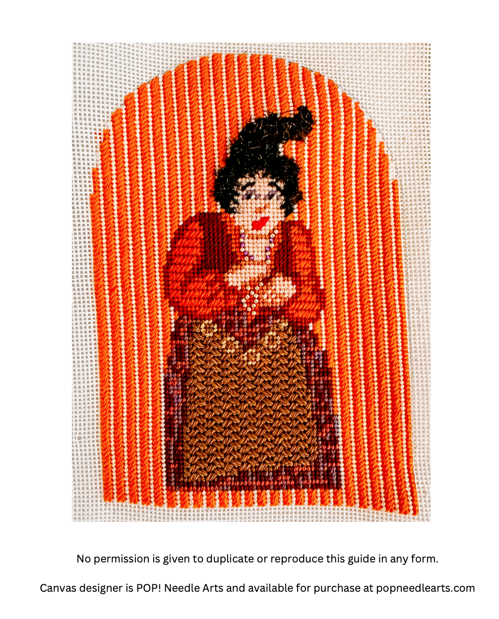 The Book Canvas: Mary Sanderson Stitch Guide