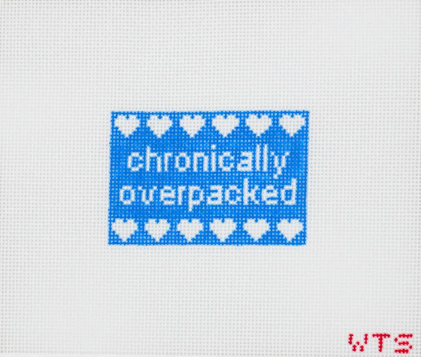 Chronically Overpacked Luggage Tag