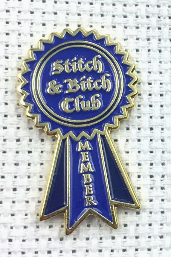 Stitch and Bitch Club Member Needle Minder
