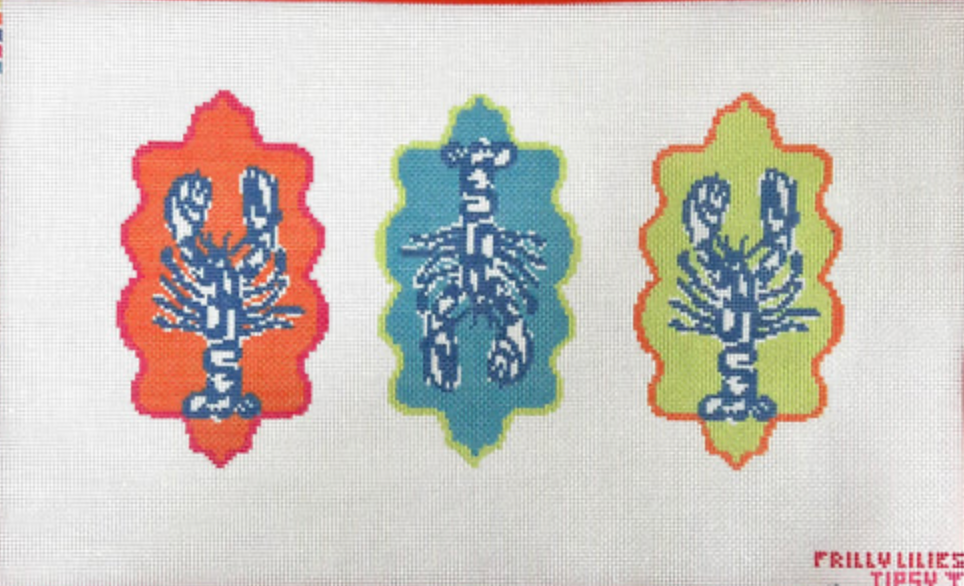 Frilly Lillies Lobster Trio