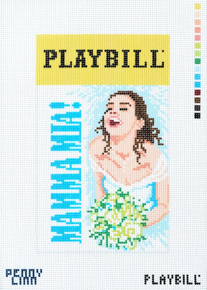 Life-Sized Mamma Mia Playbill