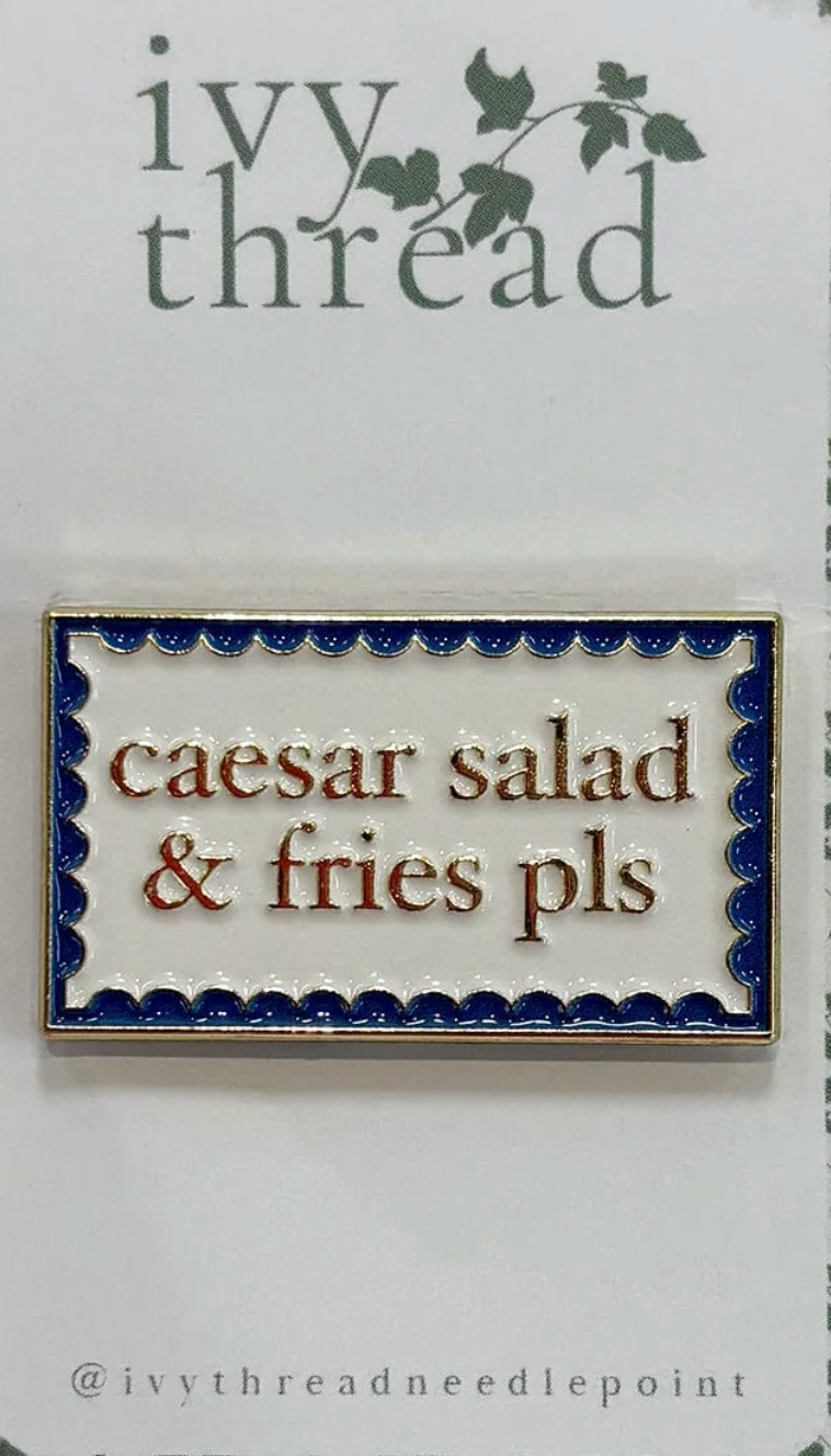 Caesar Salad & Fries Needle Minder