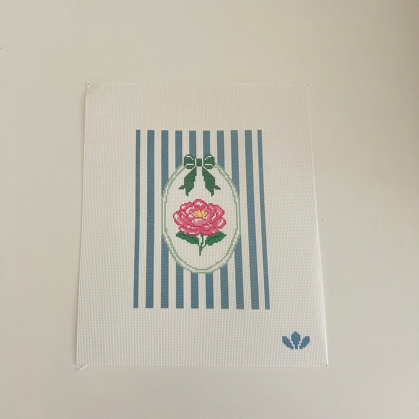 TS - Flower Stripes - Peony