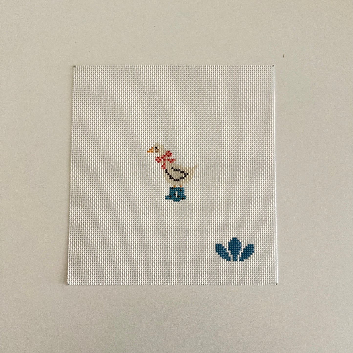 TS - Duck in Boots - A Mini Pink Gingham