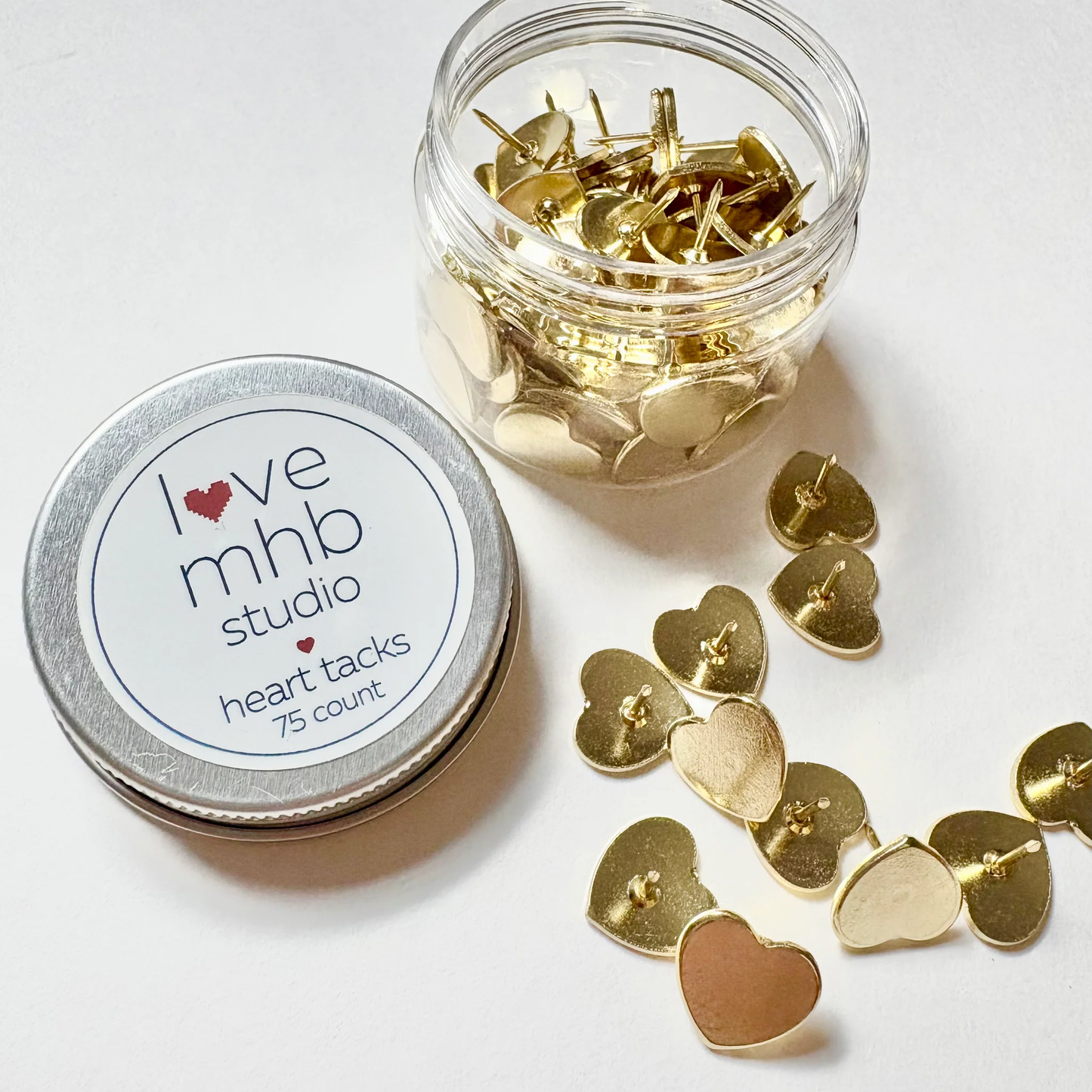 Love MHB Heart Tacks