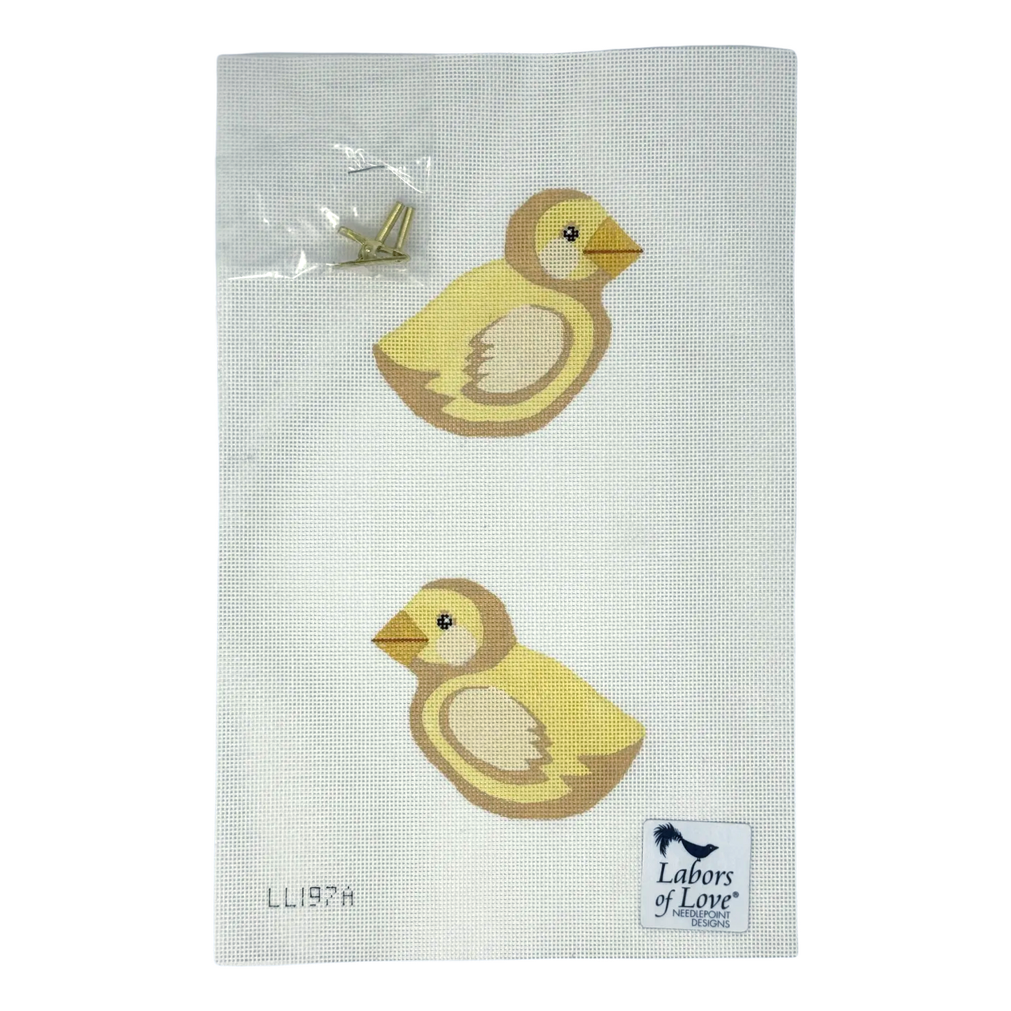 Yellow Chick Clip-On Bird