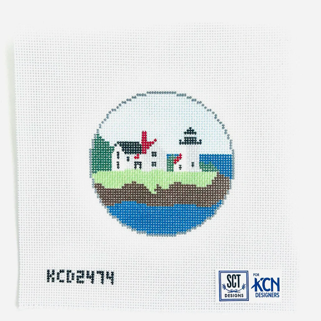 Lighthouse by the Sea Canvas