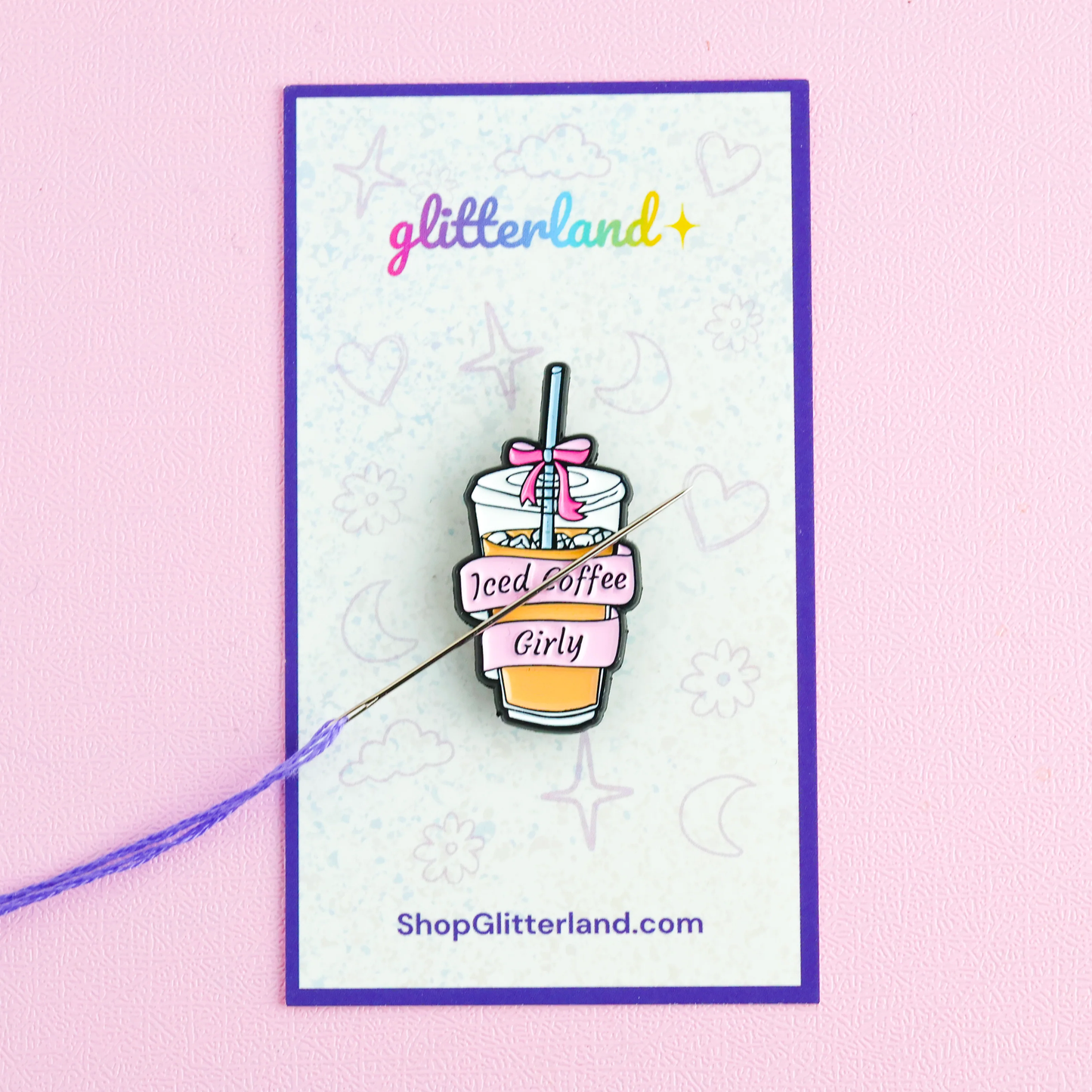 Iced Coffee Girlie Needle Minder