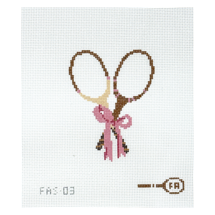 Tennis Rackets with Bow