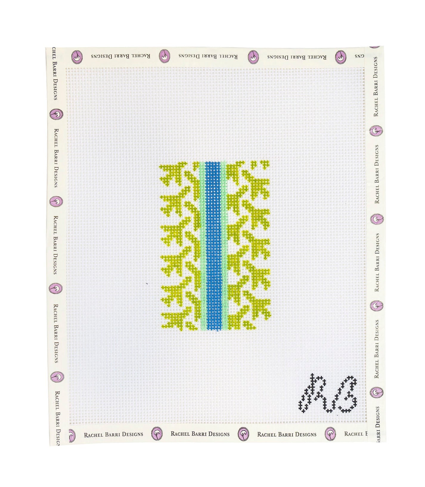 Green Airplane Houndstooth