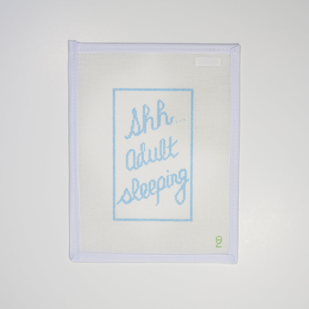 Shh... Adult Sleeping Door Hanger