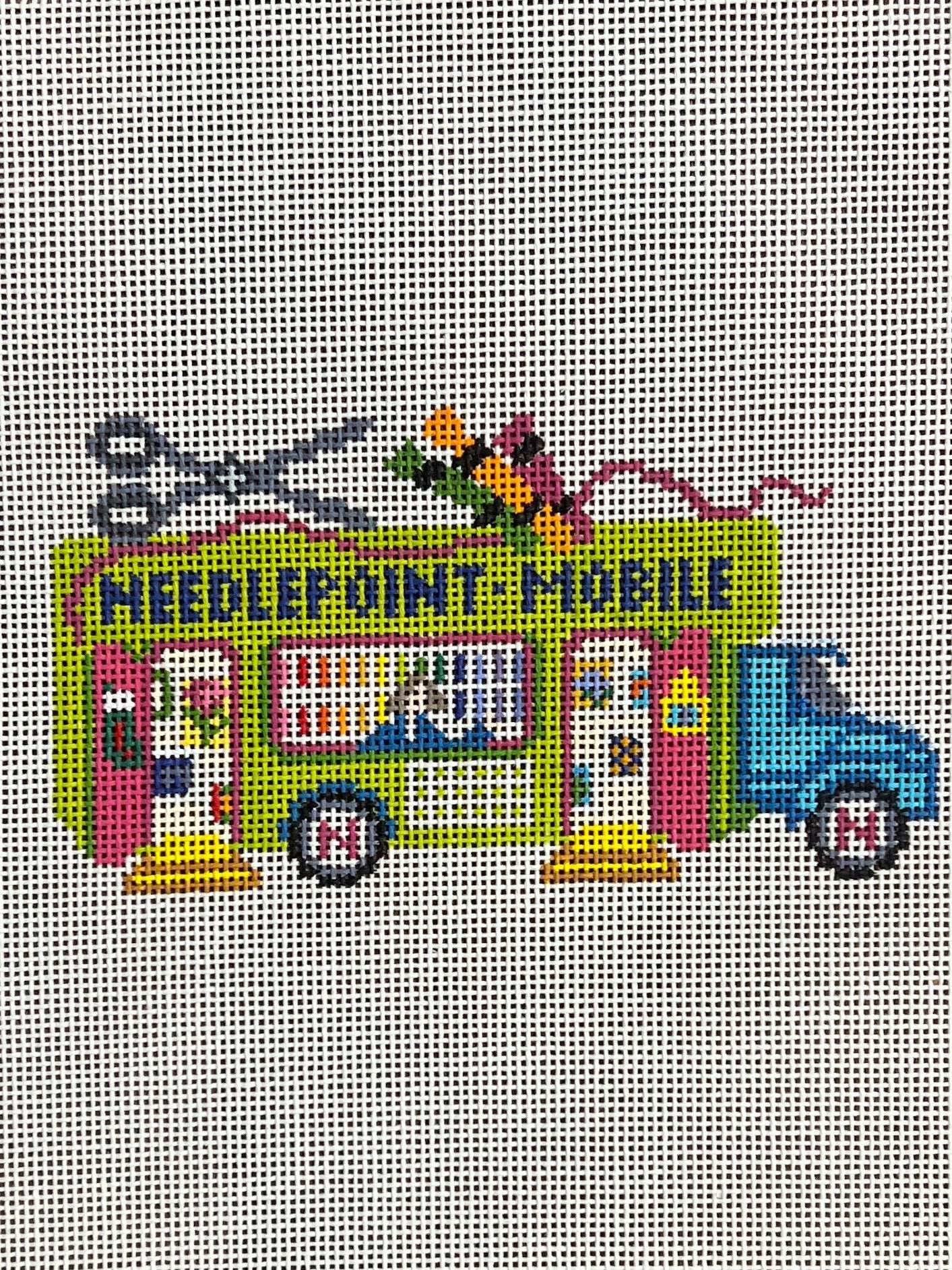Needlepoint Mobile