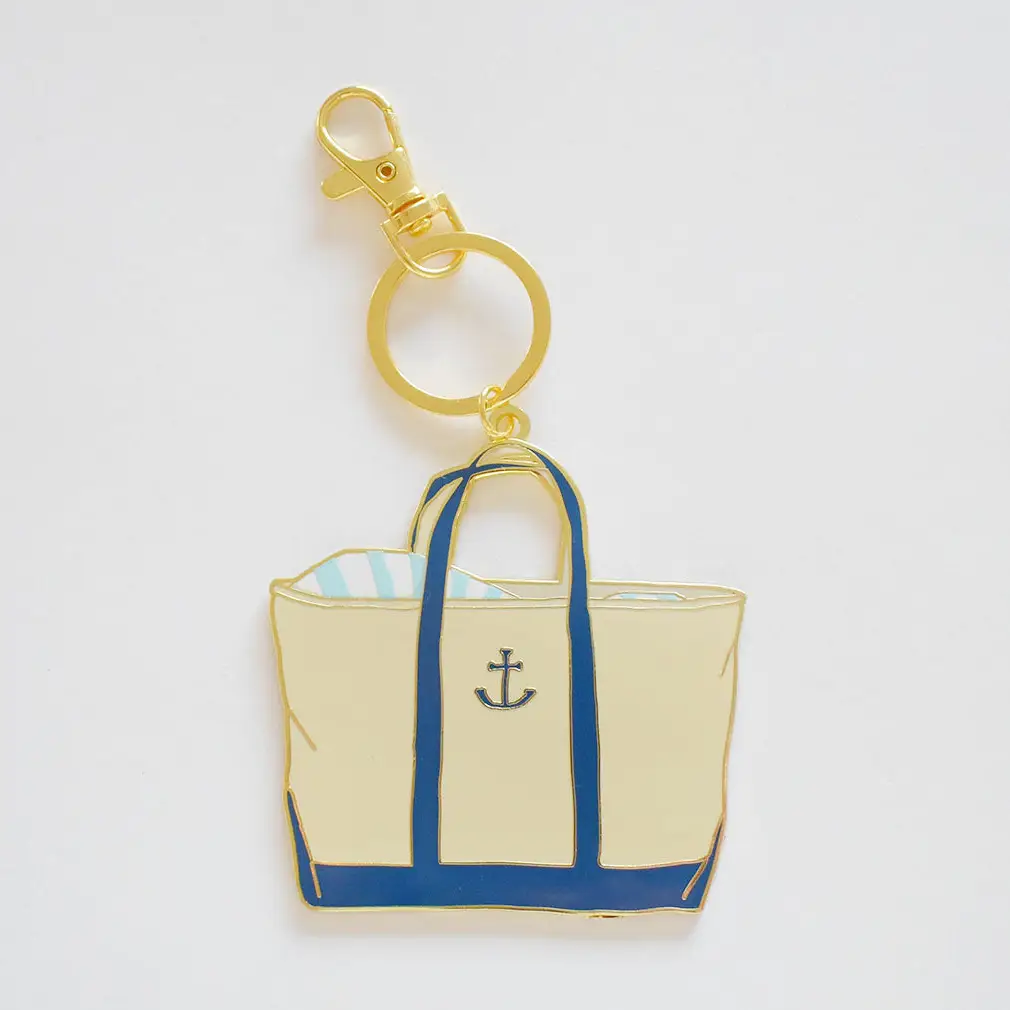 Canvas Tote Bag Charm