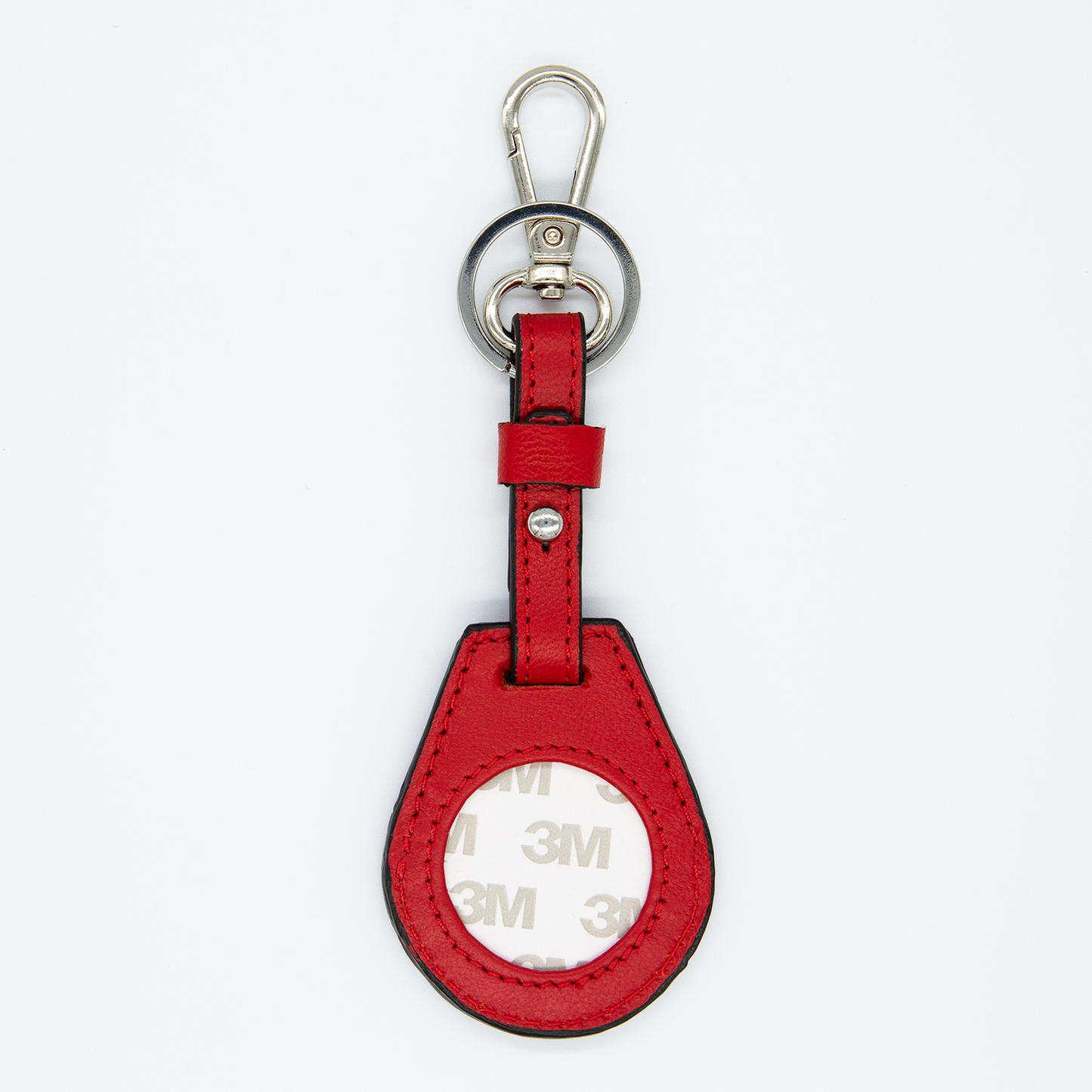 Leather Air Tag Key Fob