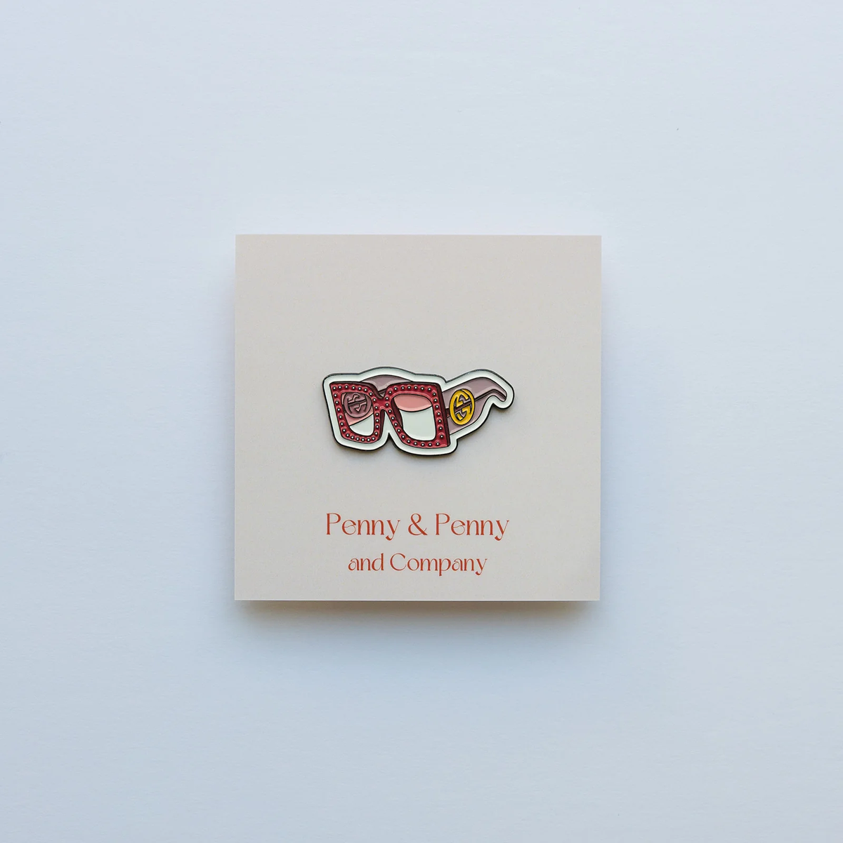 Glam Goggles (Pink) Needle Minder