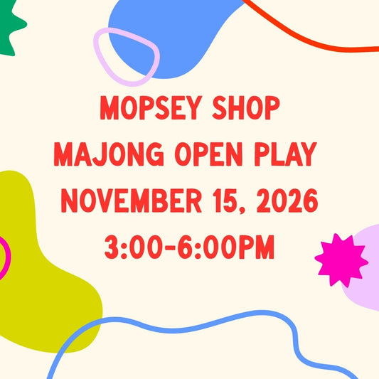 November 15, 2026 | Mahjong Open Play